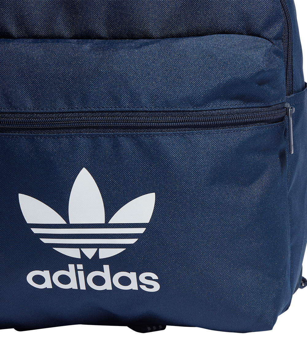 adidas Originals Rygsæk - Adicolor - Navy m. Hvid