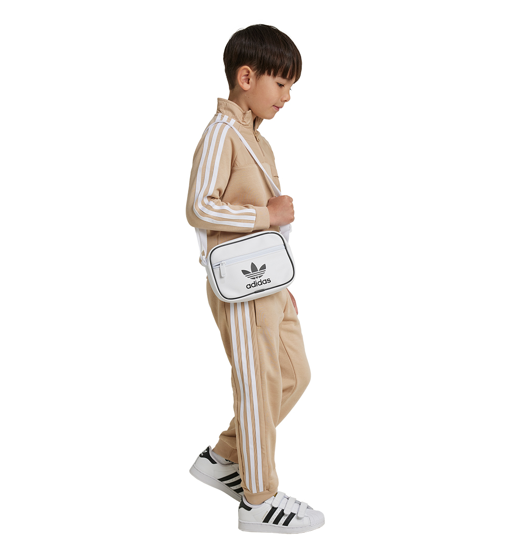 adidas Originals Træningssæt - Crew set HZ - Beige/Hvid