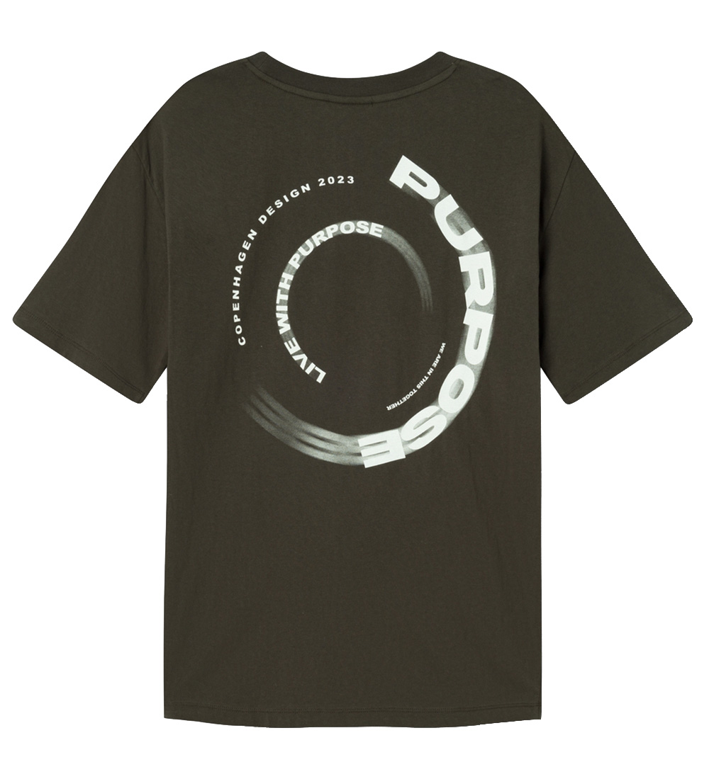 LMTD T-Shirt - NlmKose - Raven/White Alyssum