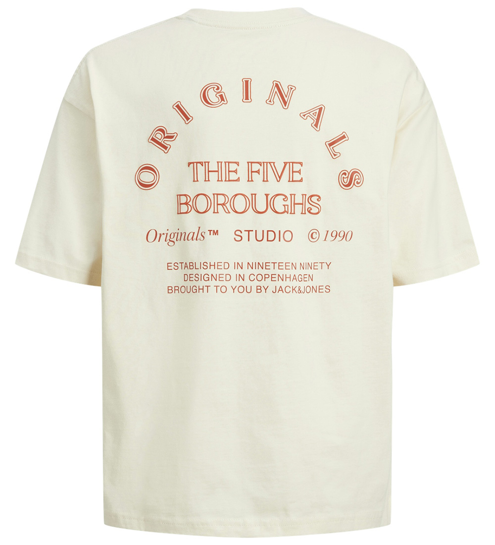 Jack & Jones T-shirt - JorBrooklyn - Buttercream