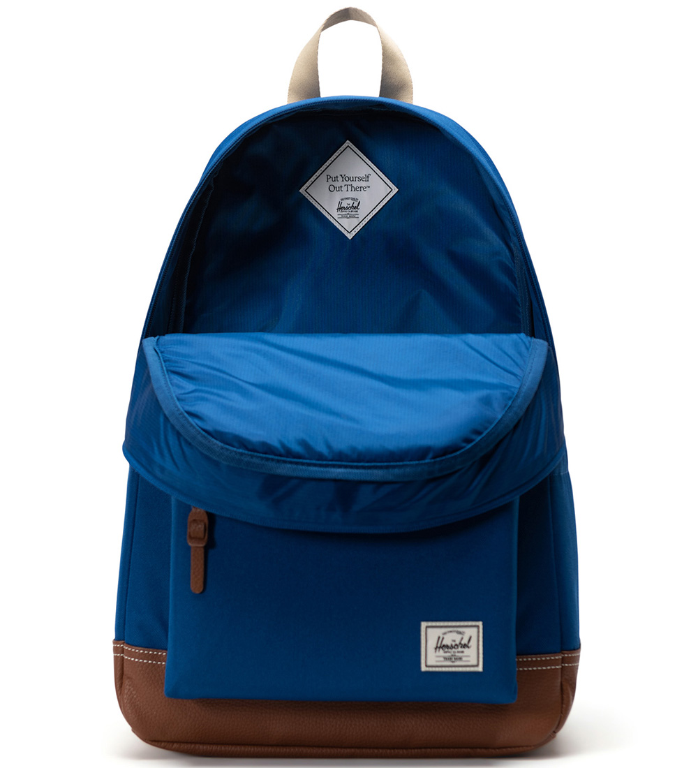 Herschel Rygsæk - Heritage - True Blue/Tan/White Stitch