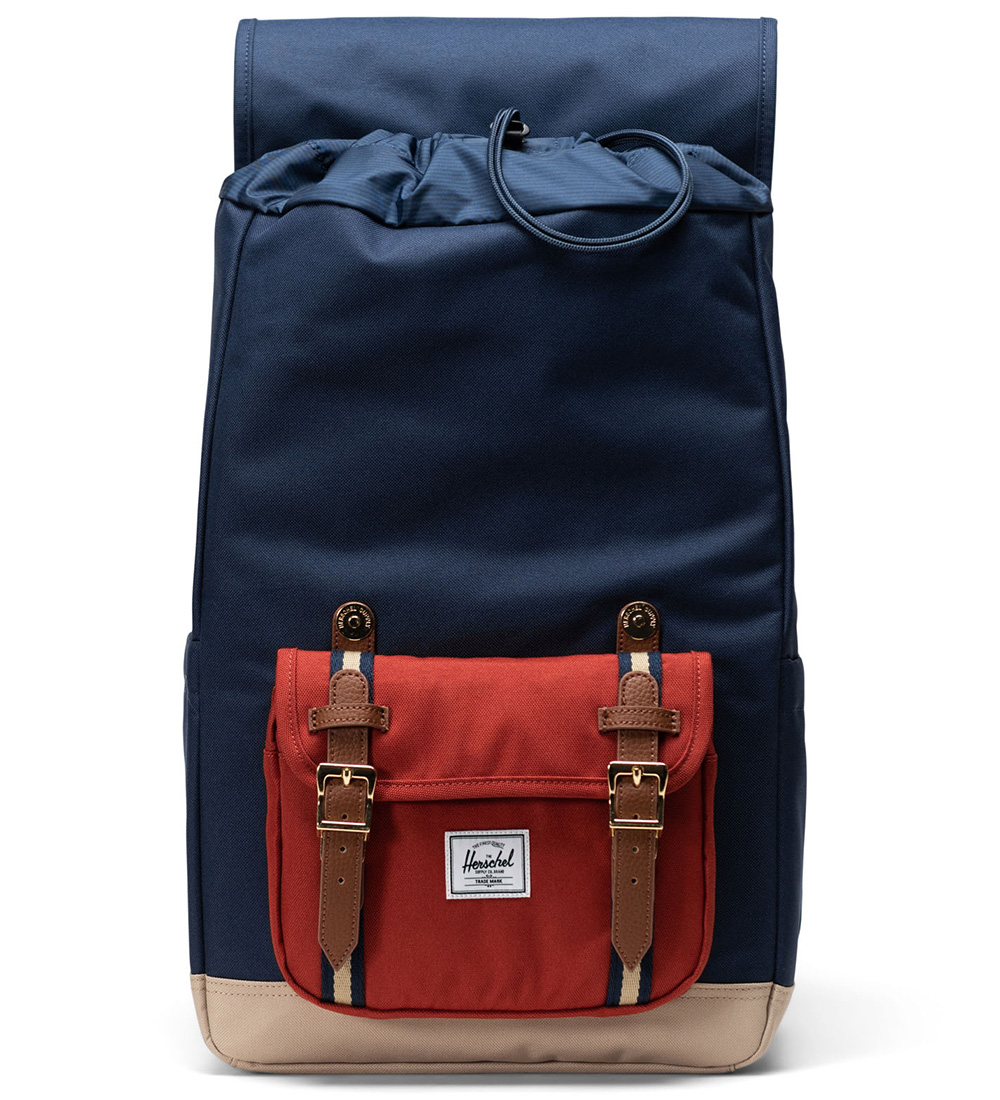 Herschel Rygsæk - Little America Mid - Black Iris/Red Ochre/Twil