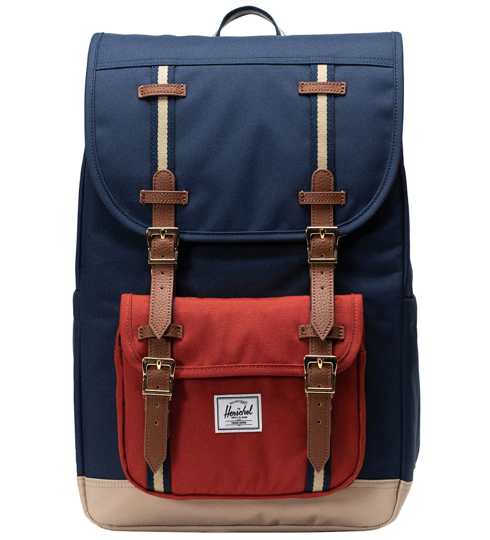 Herschel Rygsæk - Little America Mid - Black Iris/Red Ochre/Twil