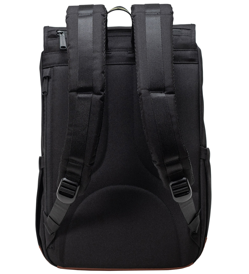 Herschel Rygsæk - Little America Mid - Black/Four Leaf Clover/Sa