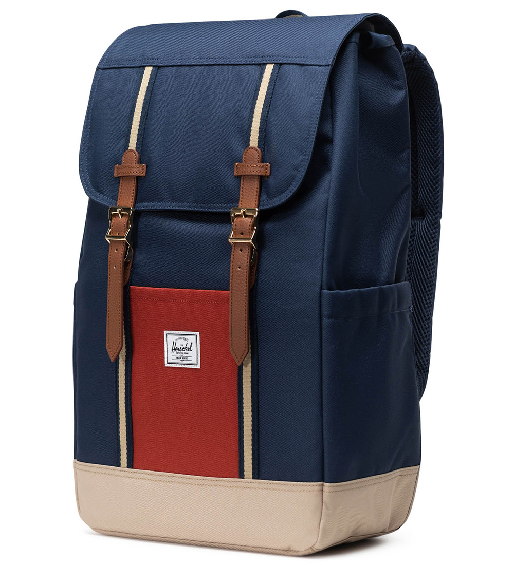 Herschel Rygsæk - Retreat - Black Iris/Red Ochre/Twill