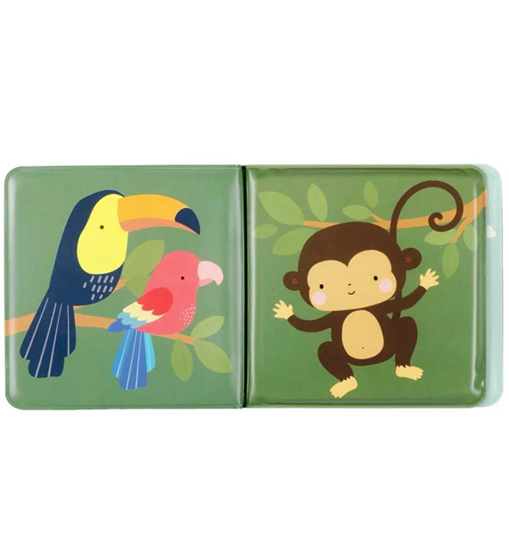 A Little Lovely Company Badebog - Jungle Friends