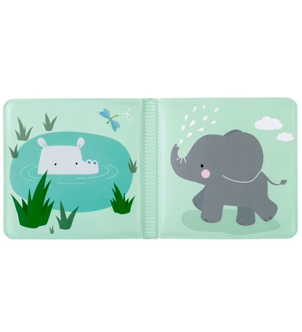 A Little Lovely Company Badebog - Jungle Friends
