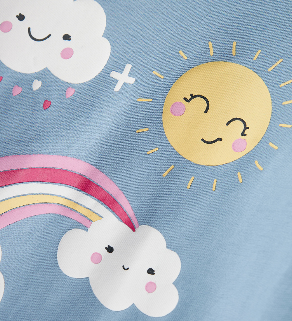 Name It Bluse - NmfVix - Endless Sky/Sky - Sun And Rainbow