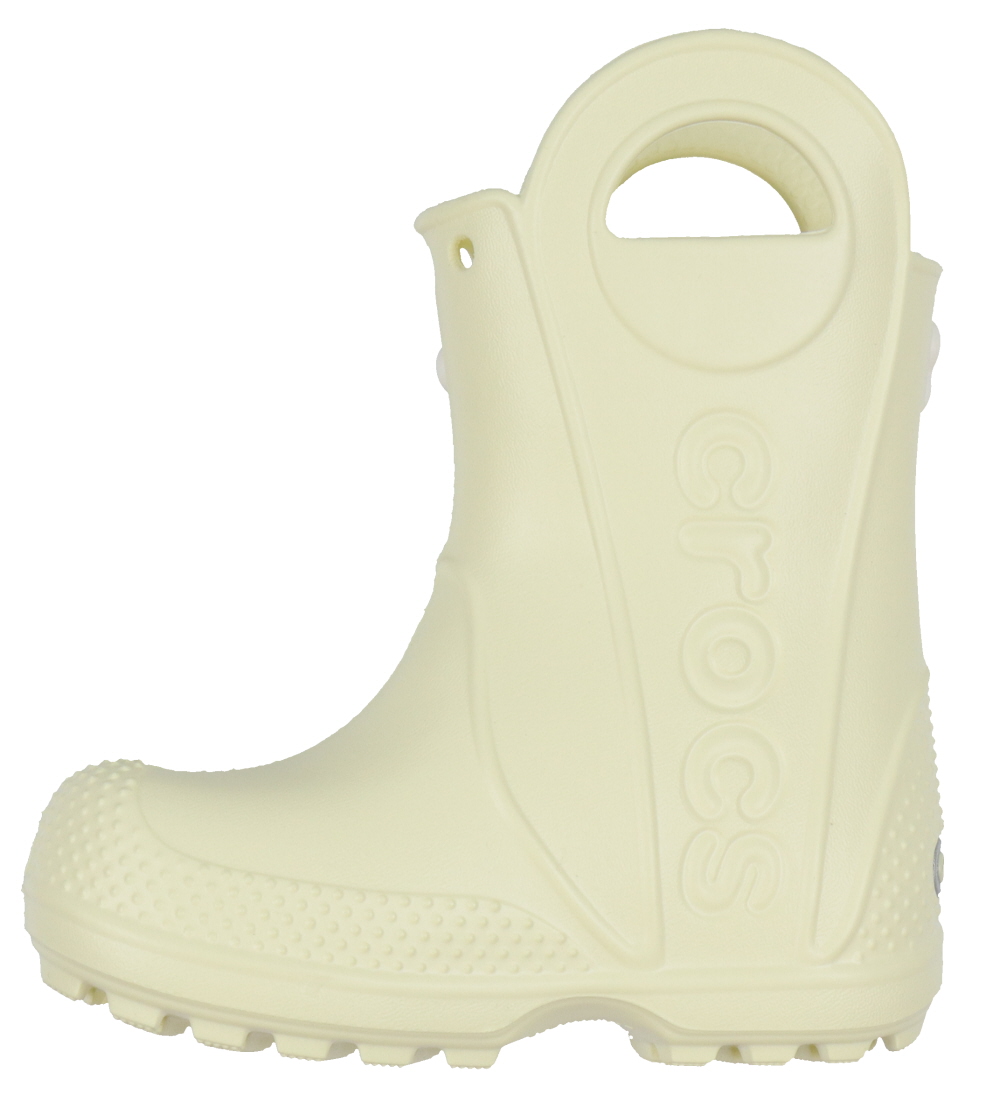 Crocs Gummistøvler - Handle It Rainbow Rain Boot K - Buttercream