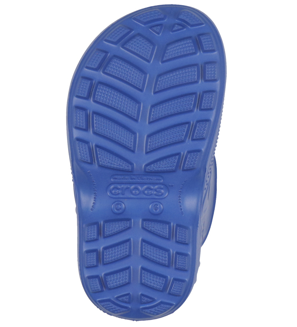 Crocs Gummistøvler - Handle It Lightning Bolt Rain Boot K - Blue