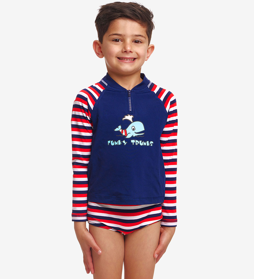 Funkita Badebluse - Zippy Rash - UV50+ - Riviera