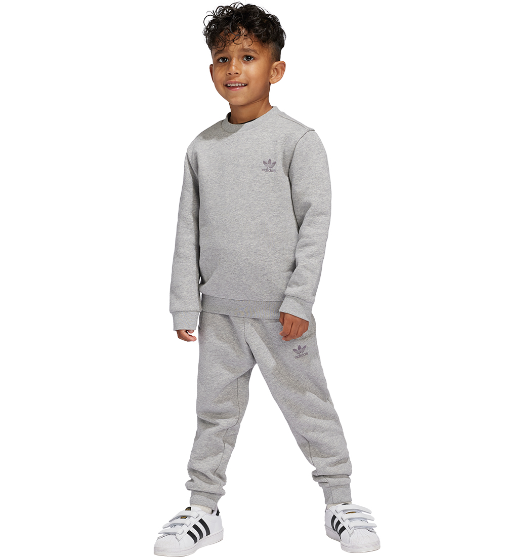 adidas Originals Sweatsæt - Crew - Grå