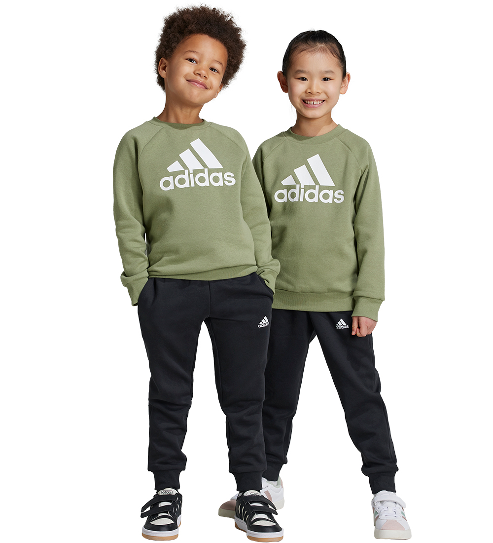 adidas Performance sweatsæt - LK Bos Jog FL - Grøn/Hvid