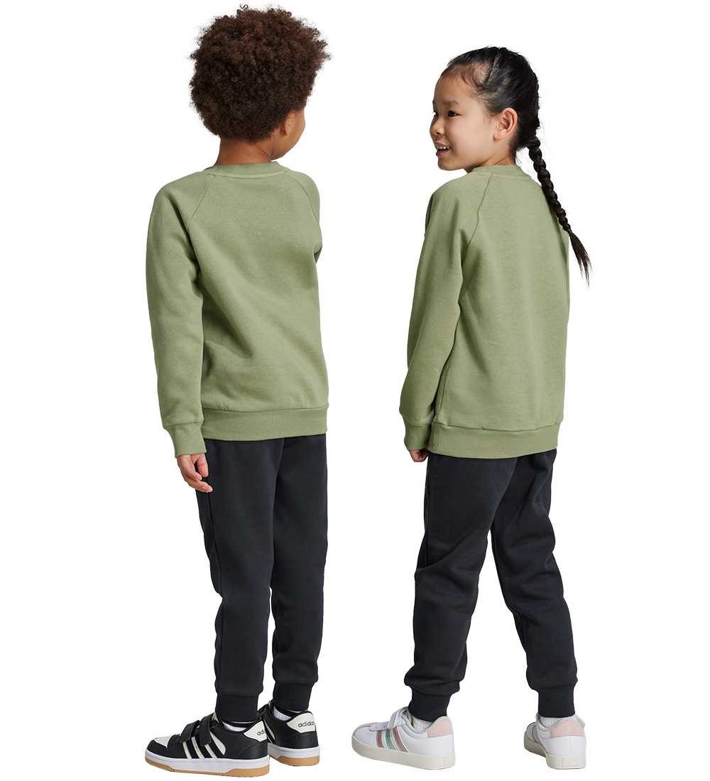 adidas Performance sweatsæt - LK Bos Jog FL - Grøn/Hvid