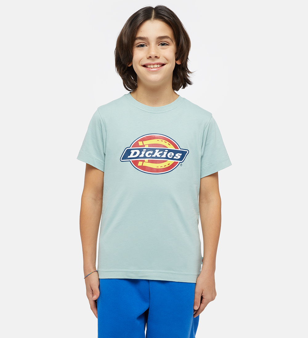 Dickies T-shirt - Blue Surf m. Logo
