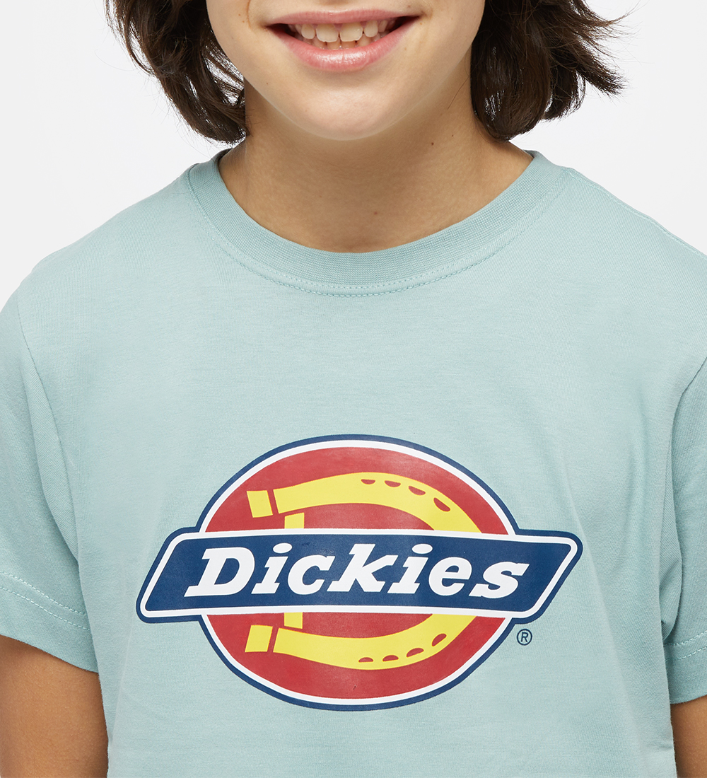 Dickies T-shirt - Blue Surf m. Logo