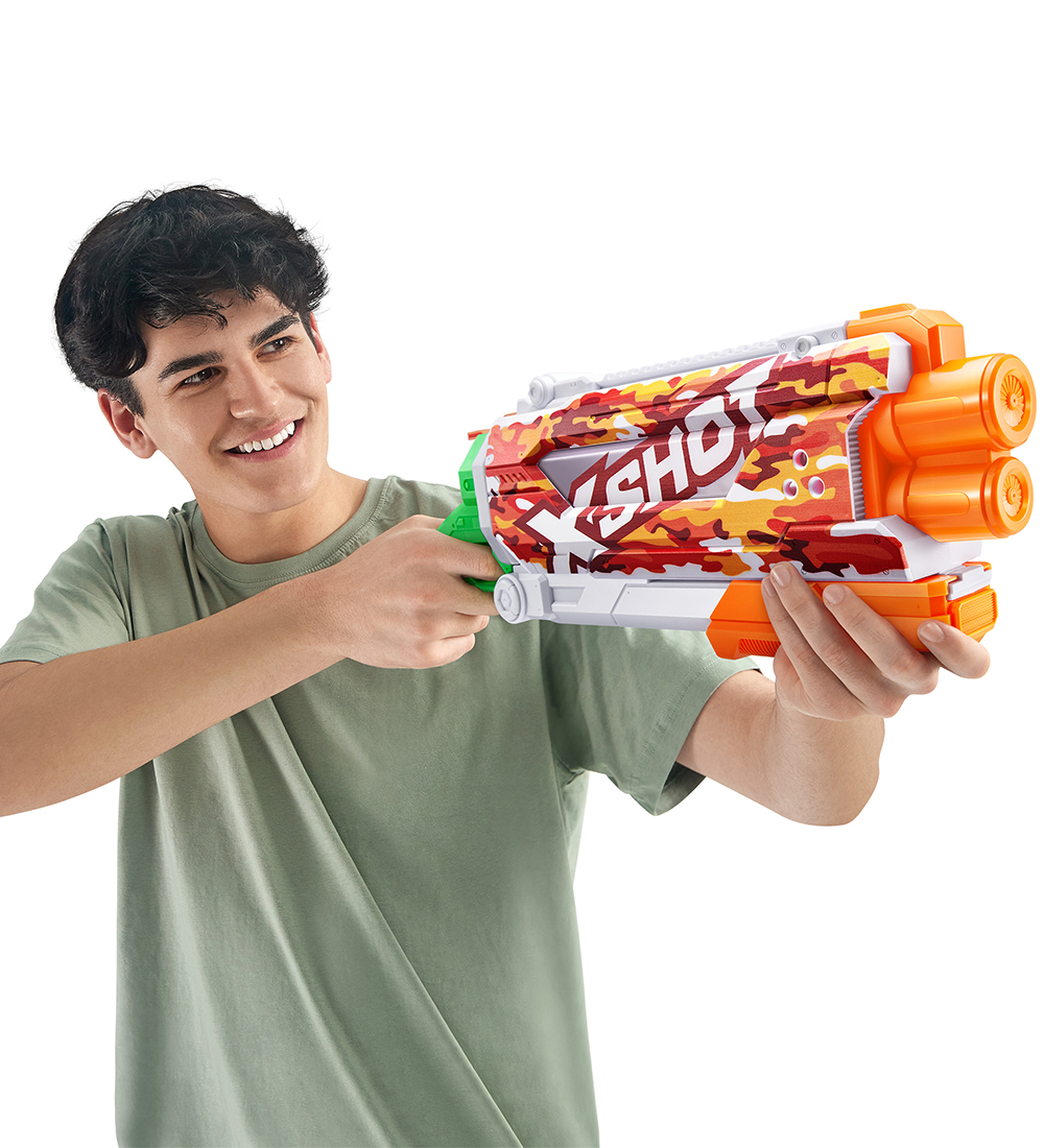 X-SHOT Vandpistol - Skins Pump Action Fast-Fill - 800 ml - Sun C