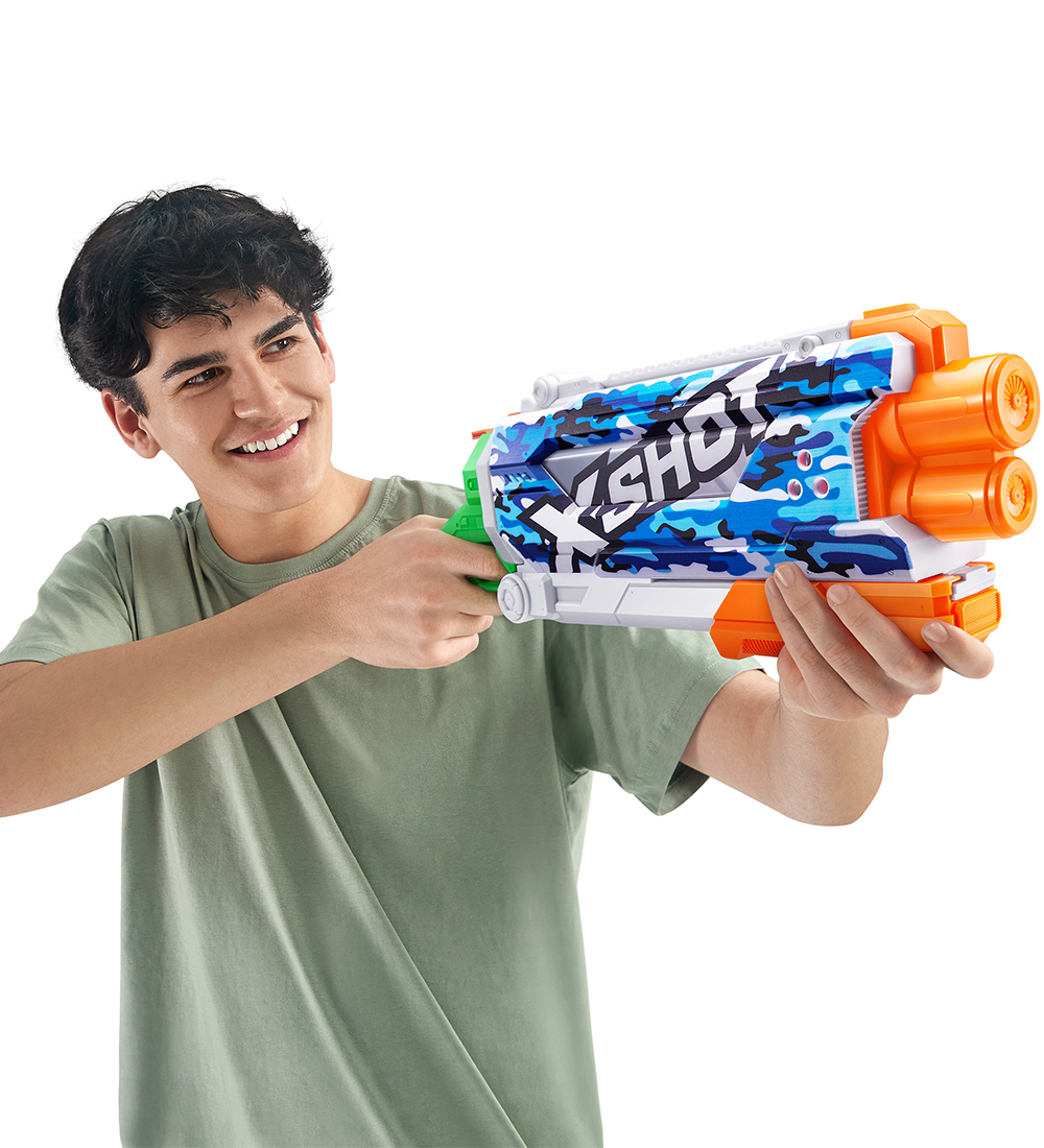 X-SHOT Vandpistol - Skins Pump Action Fast-Fill - 800 ml - Water