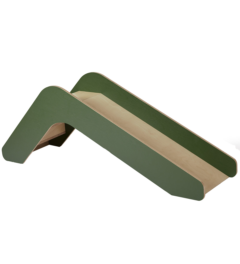 Flexa Rutsjebane - Play - Dusty Green/Birch Plywood