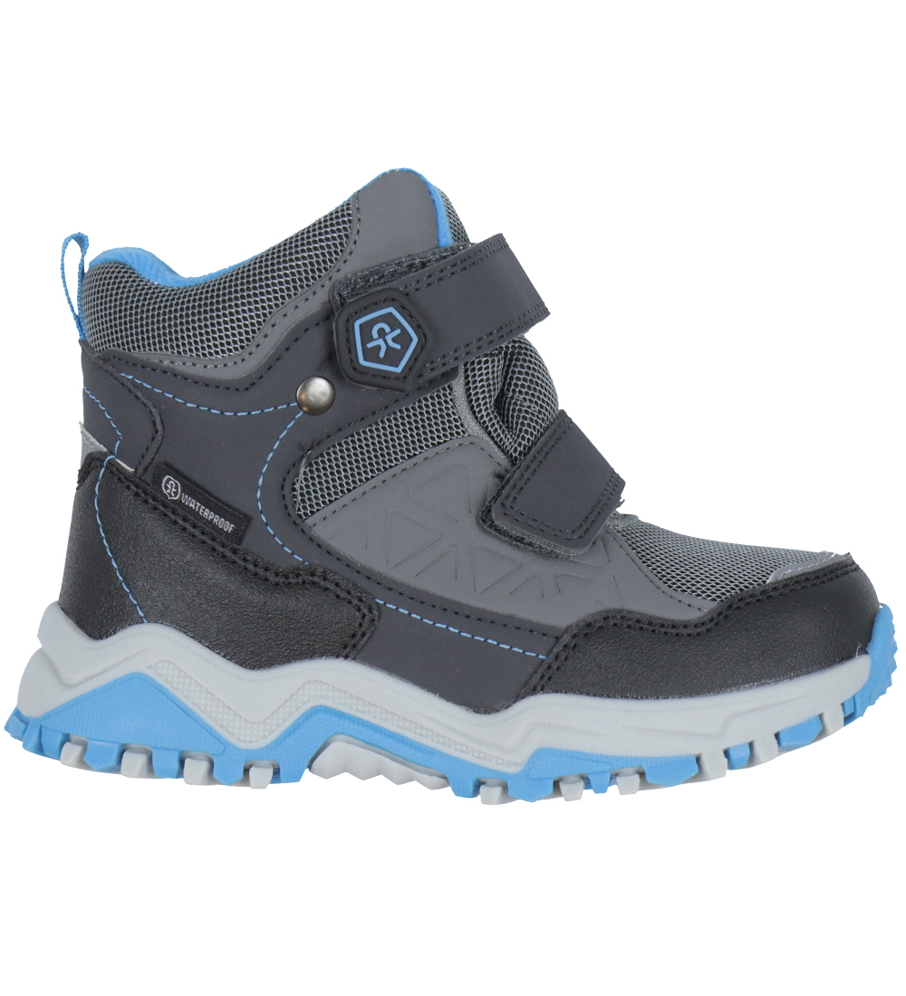 Color Kids Støvler - Blue m. Velcro