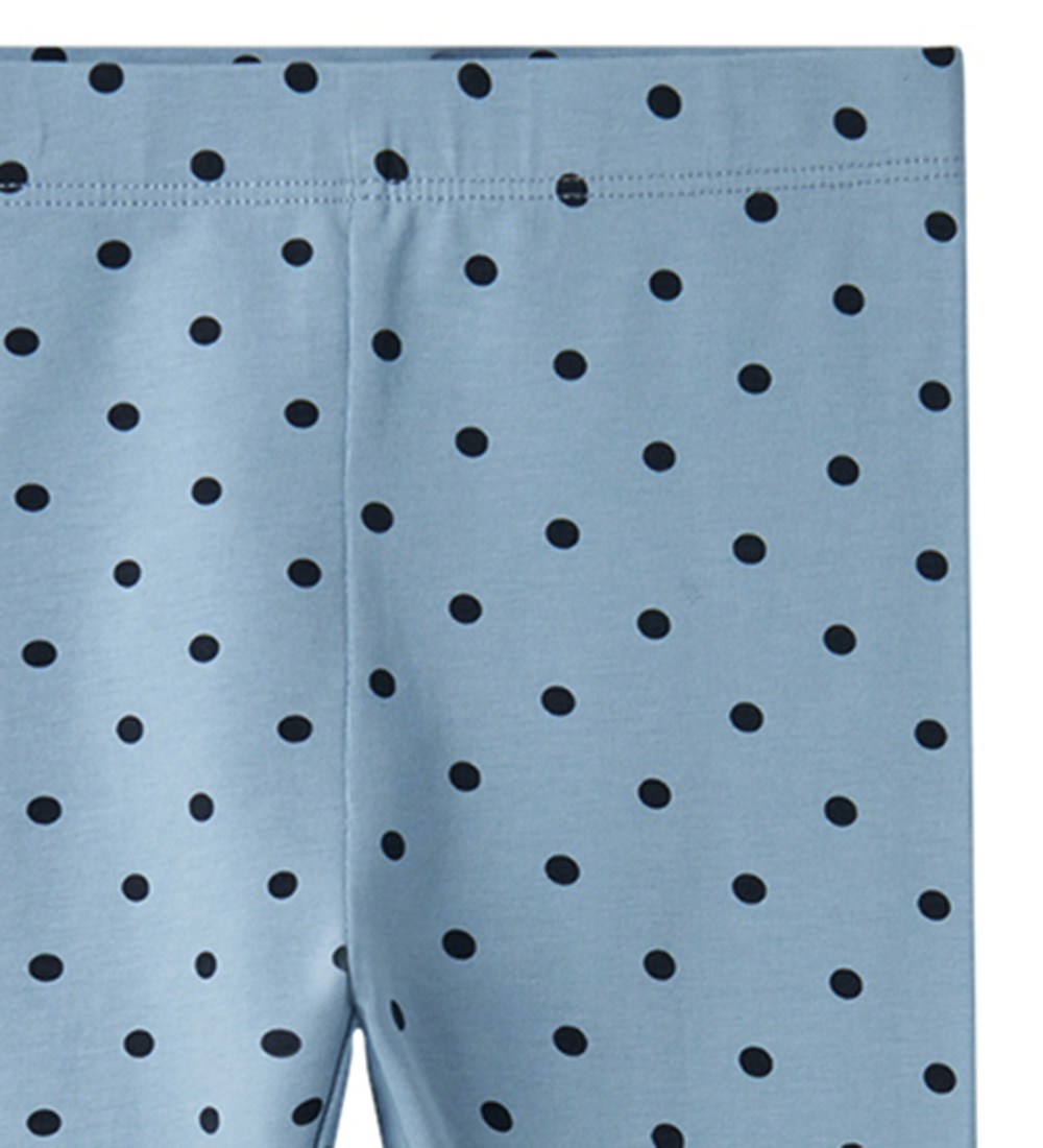 Name It Leggings - NmfVivian - Endless Sky m. Prikker