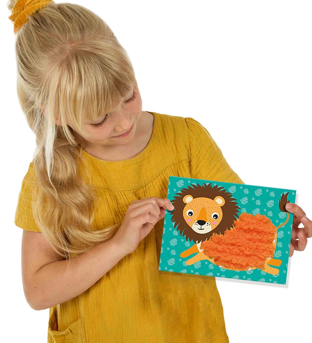 SES Creative - Broderi På Dyrekort