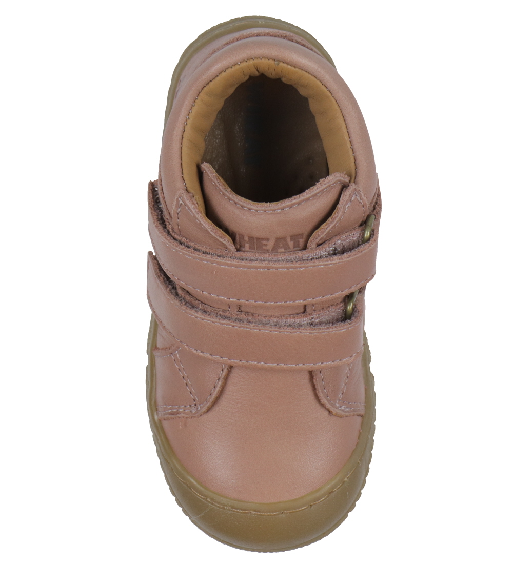 Wheat Begyndersko - Ivalo Dobbelt Velcro Prewalker - Old Rose