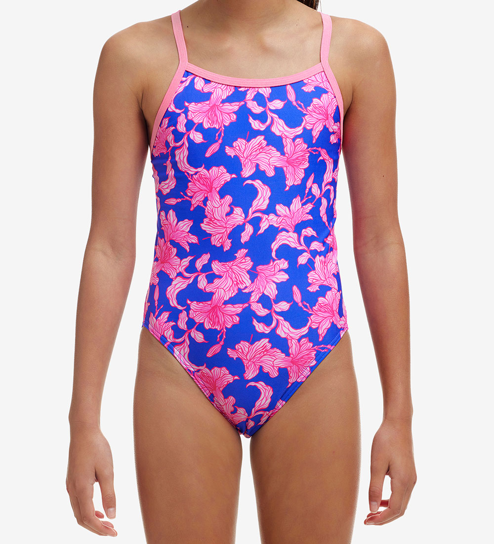 Funkita Badedragt - Single Strap - UV50+ - Perfect Petal
