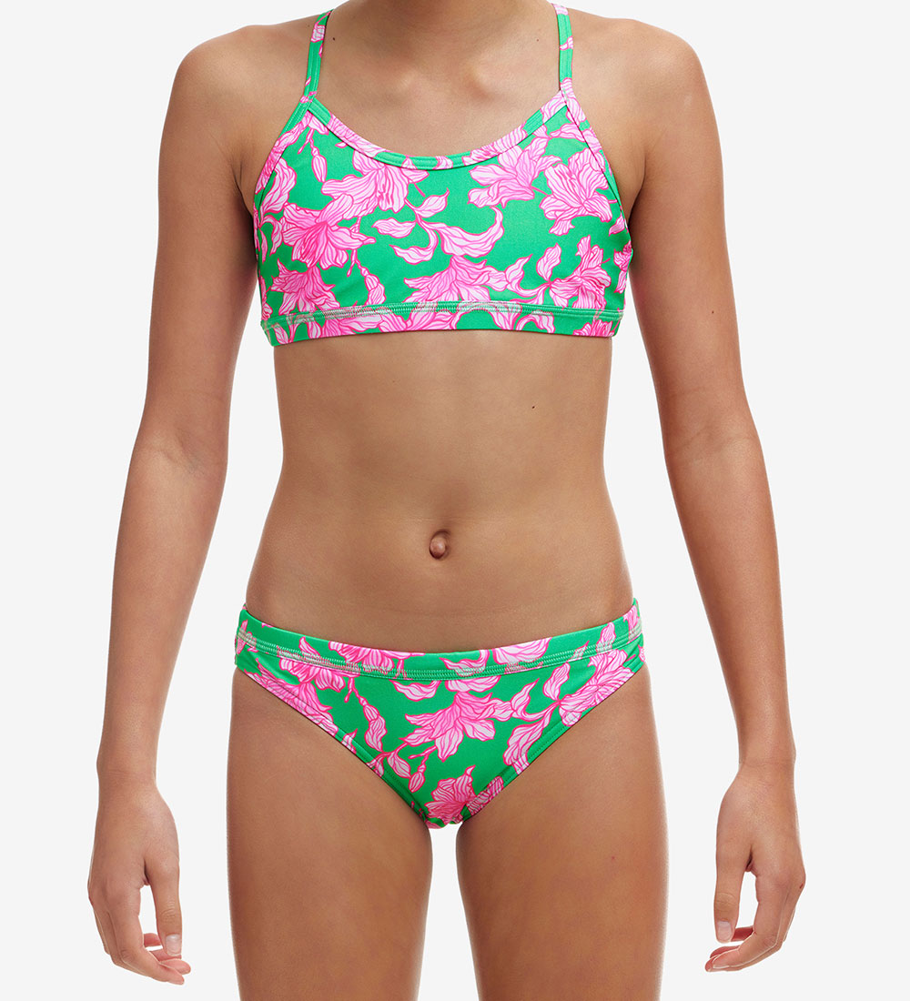 Funkita Bikini - Racerback - UV50+ - Blossom Fly