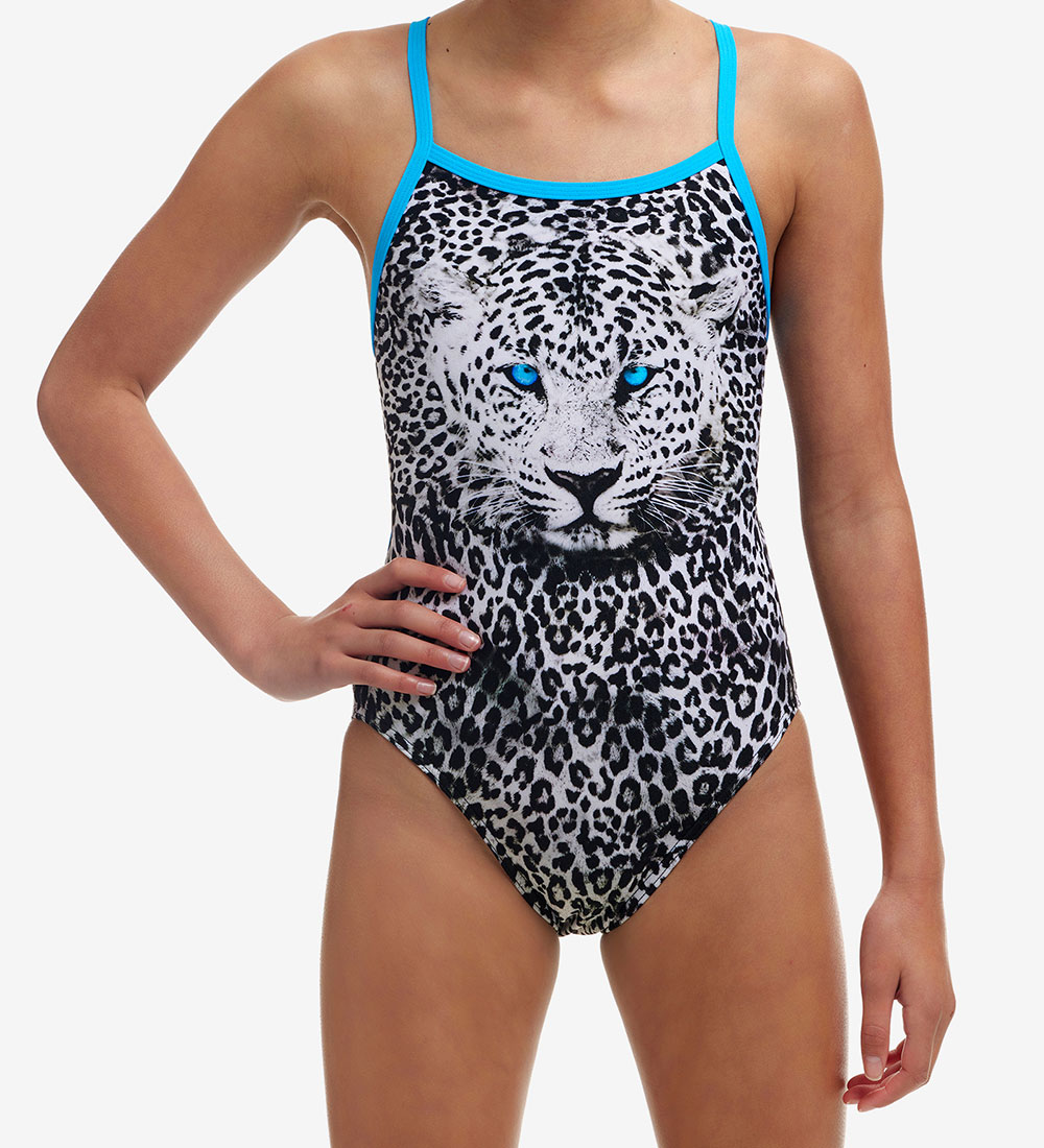 Funkita Badedragt - Single Strap - UV50+ - White Walker