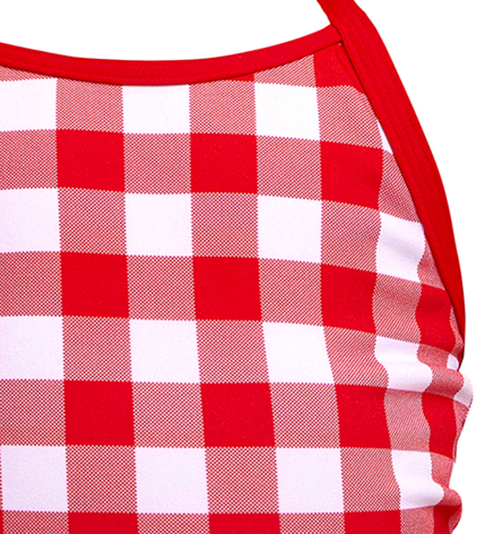 Funkita Badedragt - Printed - UV50+ - Red Checker