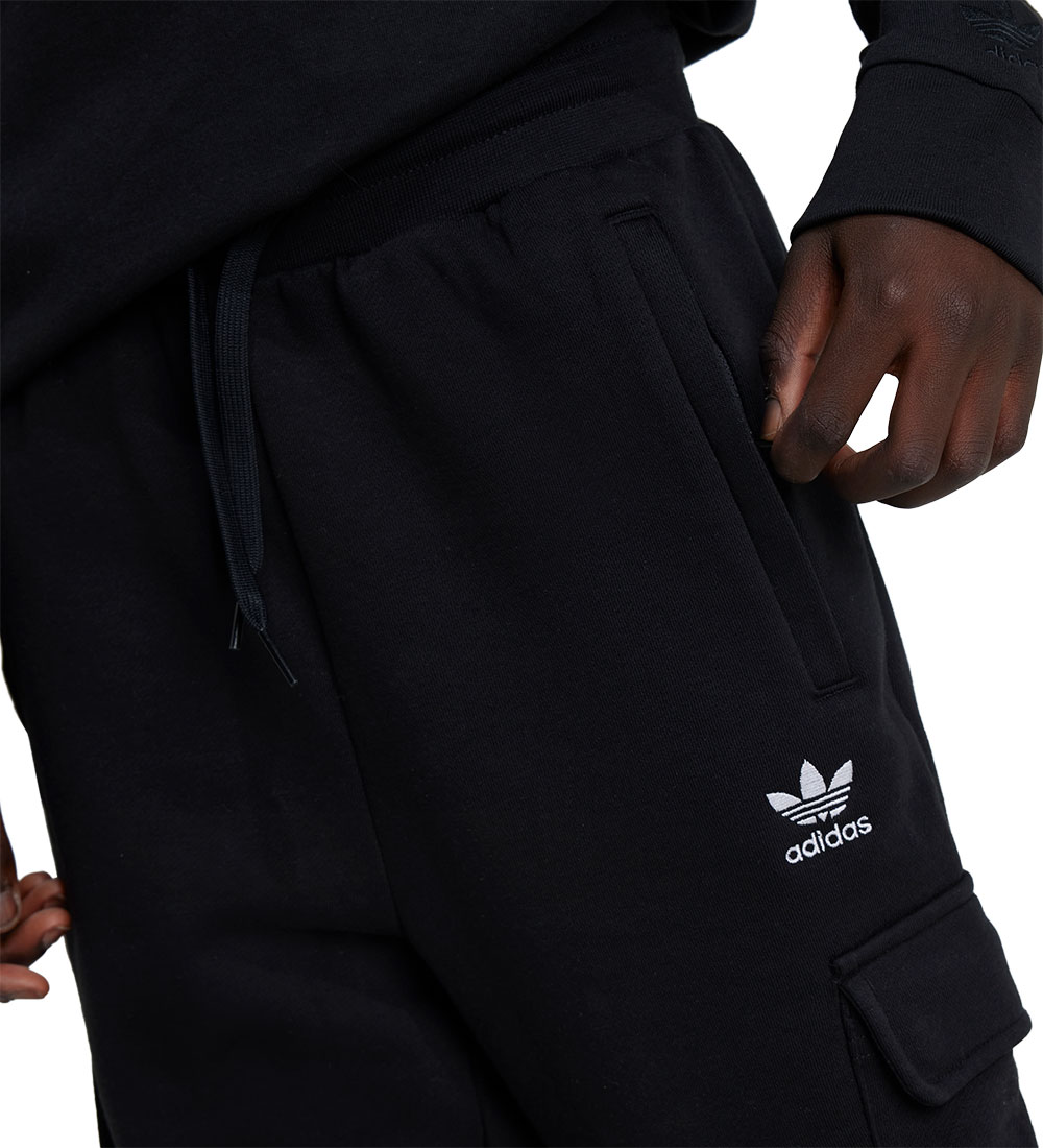 adidas Originals Sweatpants - Fleece Cargo - Sort