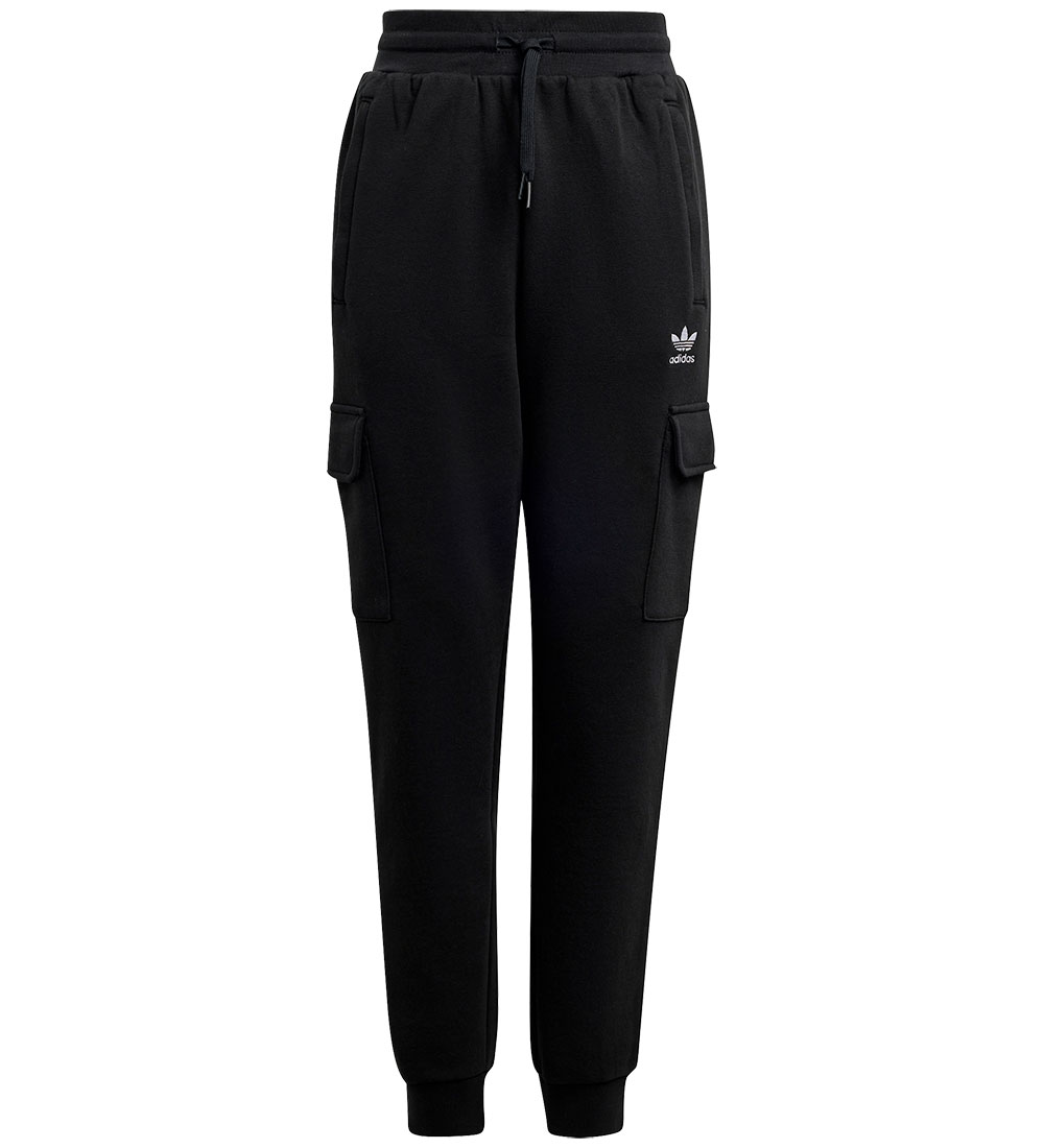 adidas Originals Sweatpants - Fleece Cargo - Sort