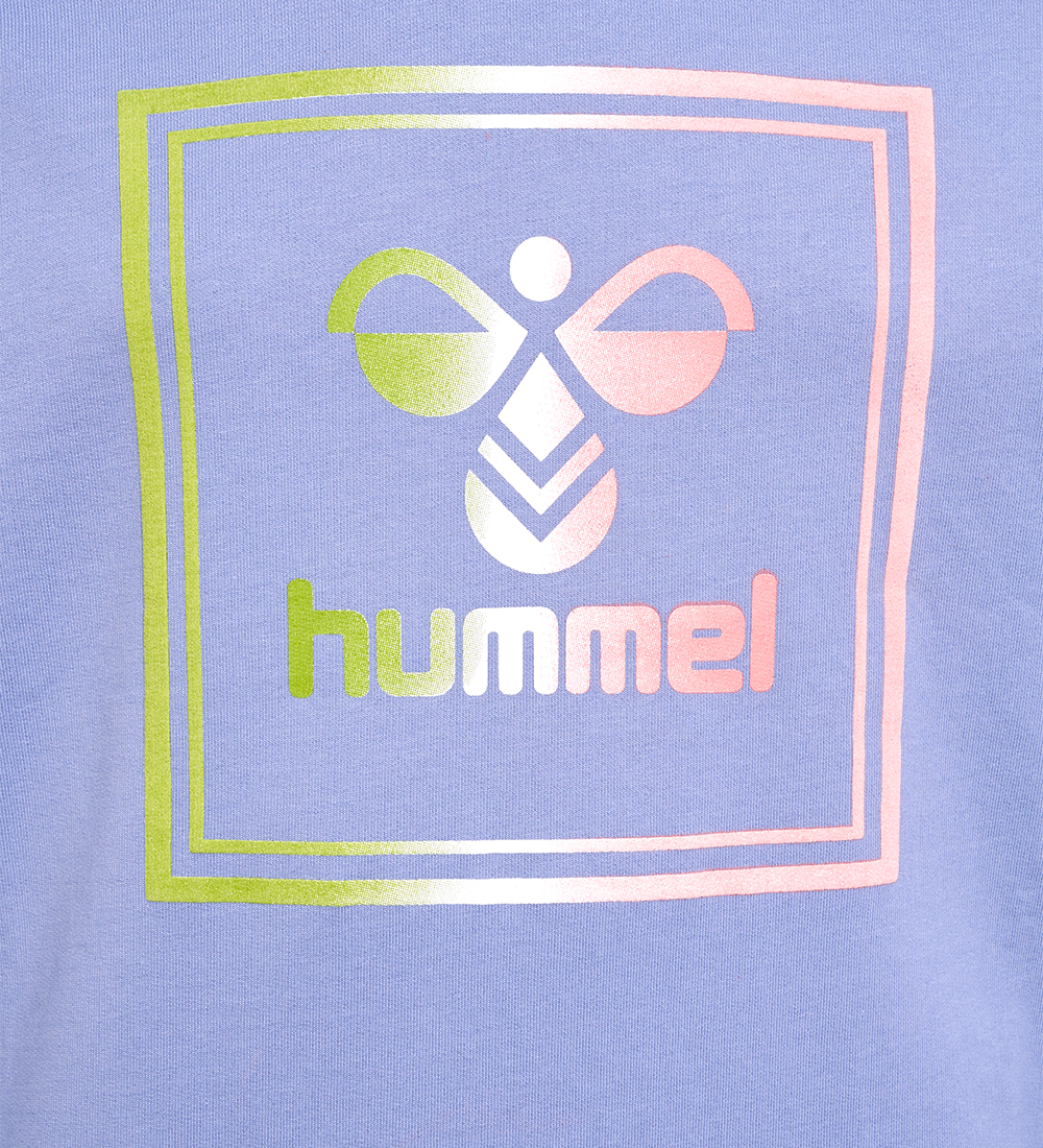 Hummel Hættetrøje - hmlLeiden - Iris Flower