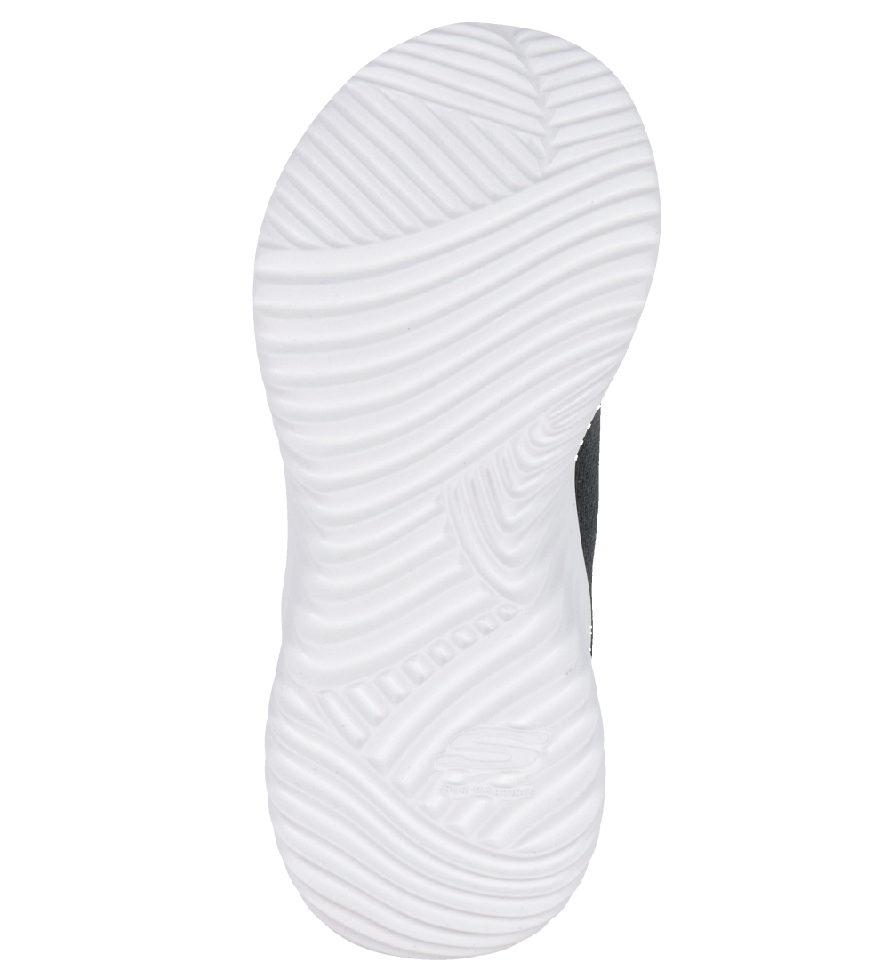 Skechers Sko - Brisk-Burst Slip-Ins - Black/Blue/Lime
