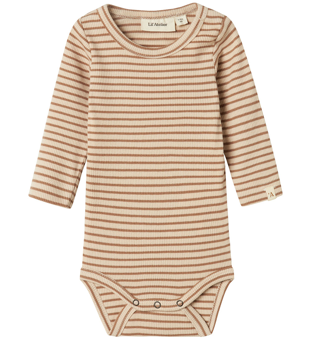 Lil' Atelier Body l/æ - NbfLake - Rib - Sheer Bliss