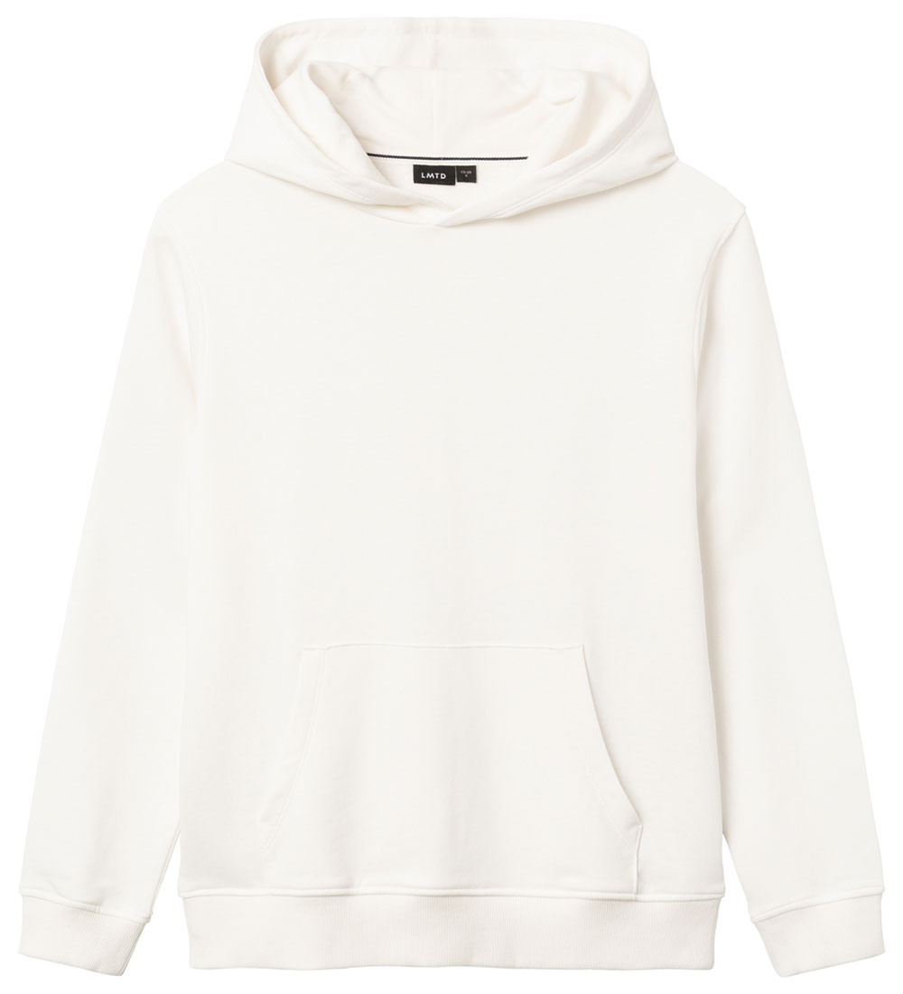 LMTD Hættetrøje - NlmLar - White Alyssum