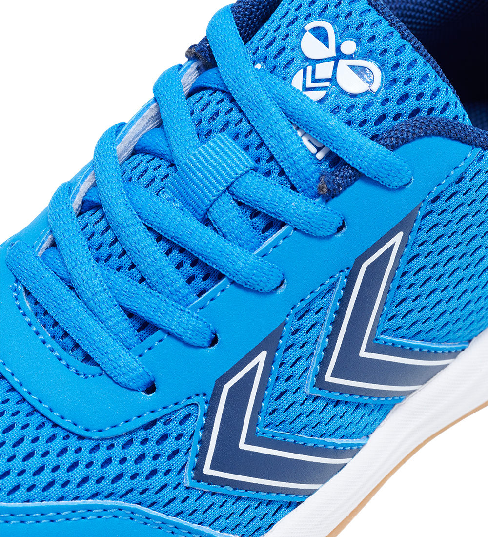 Hummel Indendørssko - Multiplay Flex LC JR - Blå/Hvid