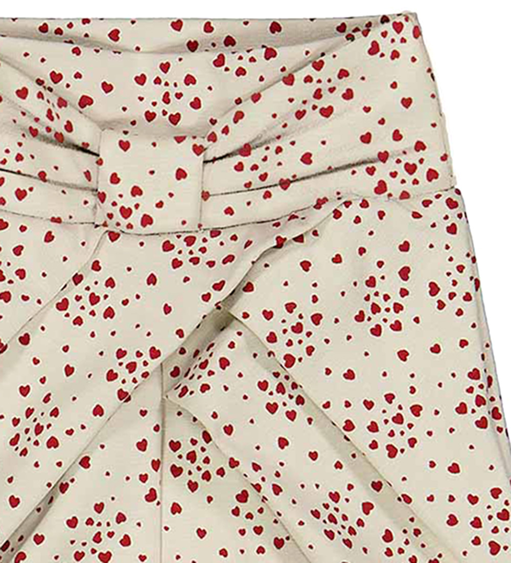 Müsli Bukser - Love Bow - Soft Green/Cabernet