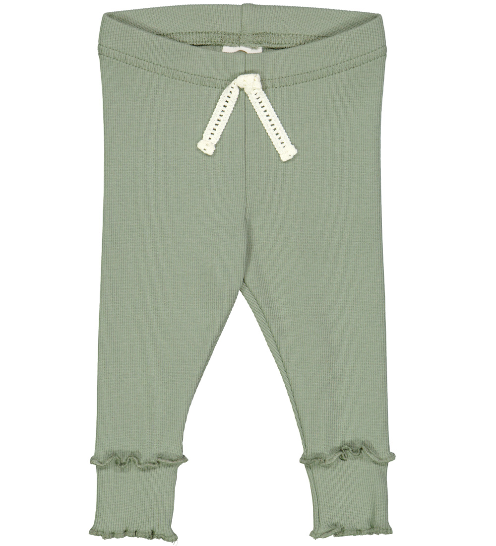 Müsli Leggings - Rib - Cozy Me - Poetry Green