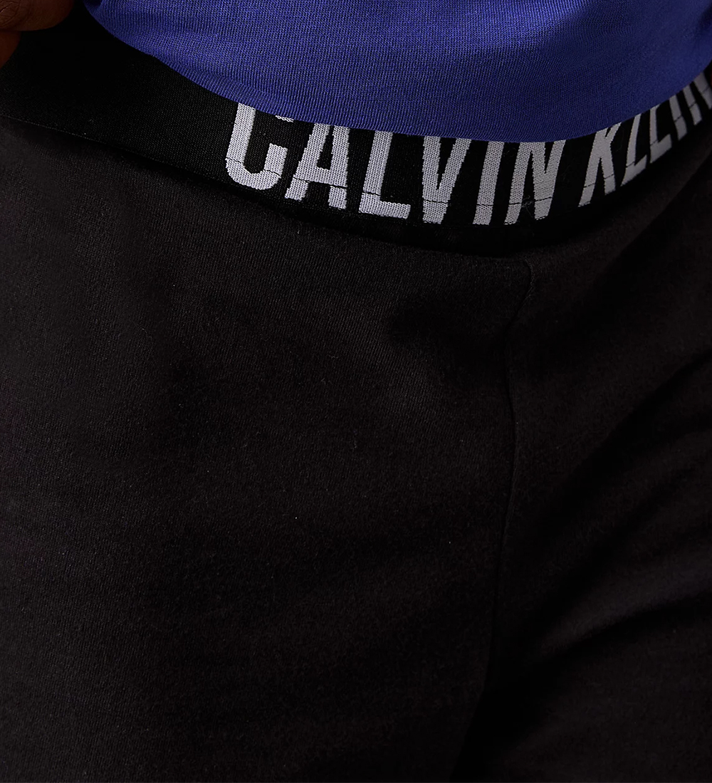 Calvin Klein Nattøj - Blå/Sort m. Hvid