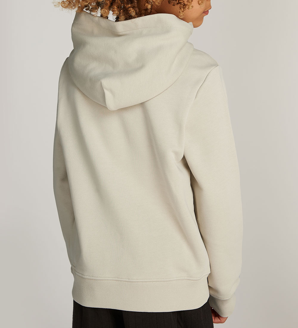 Calvin Klein Hættetrøje - Inst Logo Reg Terry - Pelican