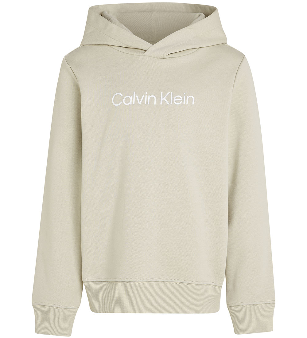 Calvin Klein Hættetrøje - Inst Logo Reg Terry - Pelican