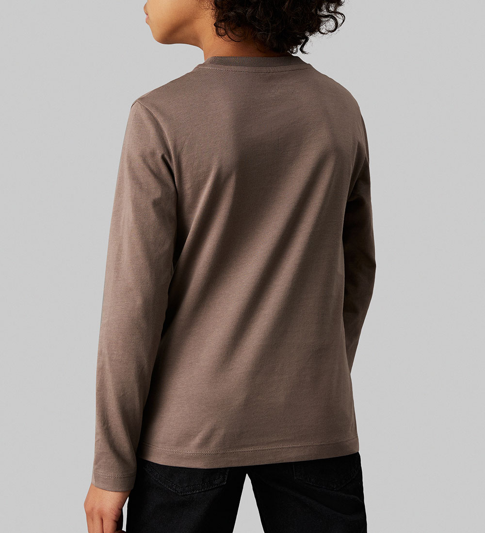 Calvin Klein Bluse - Badge Reg - Falcon