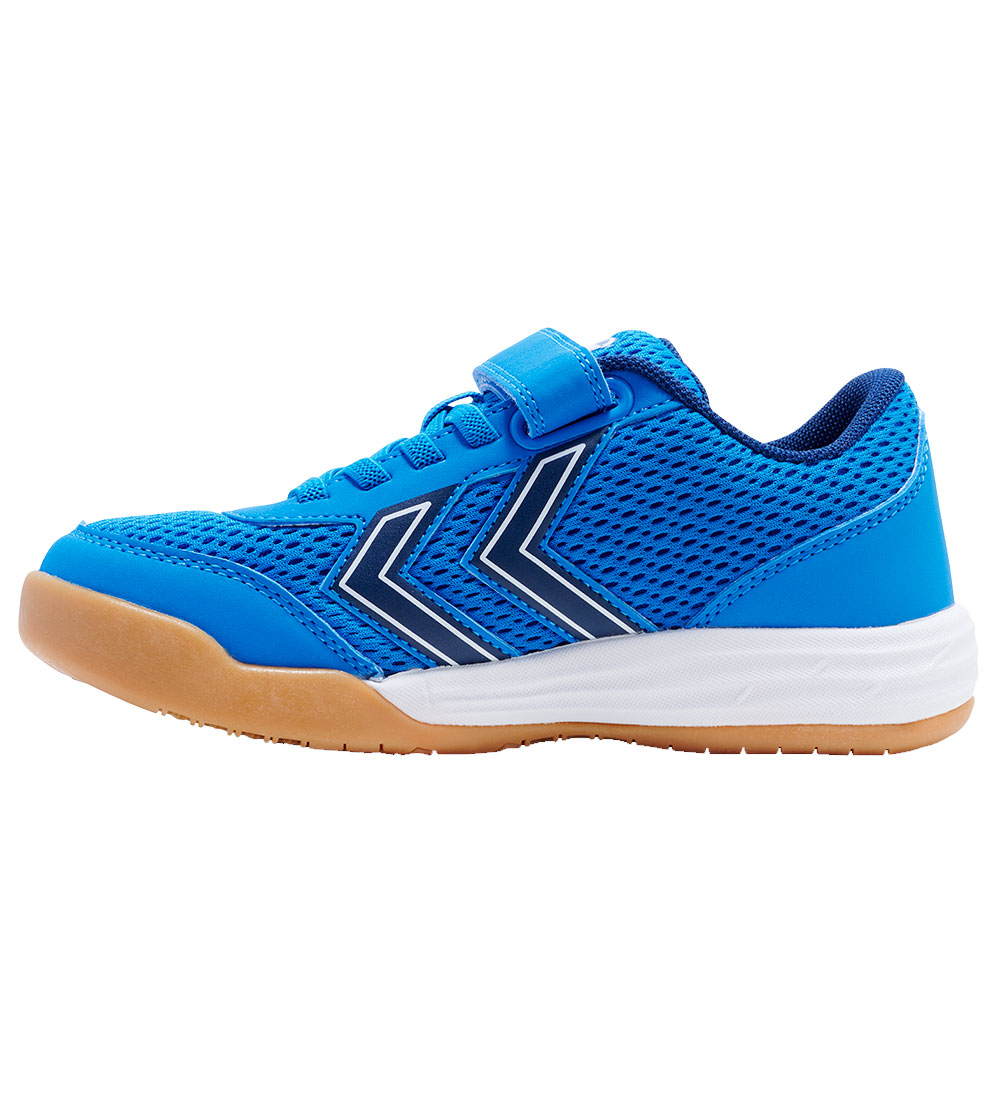 Hummel Sko - Multiplay Flex VC JR - Blå/Hvid