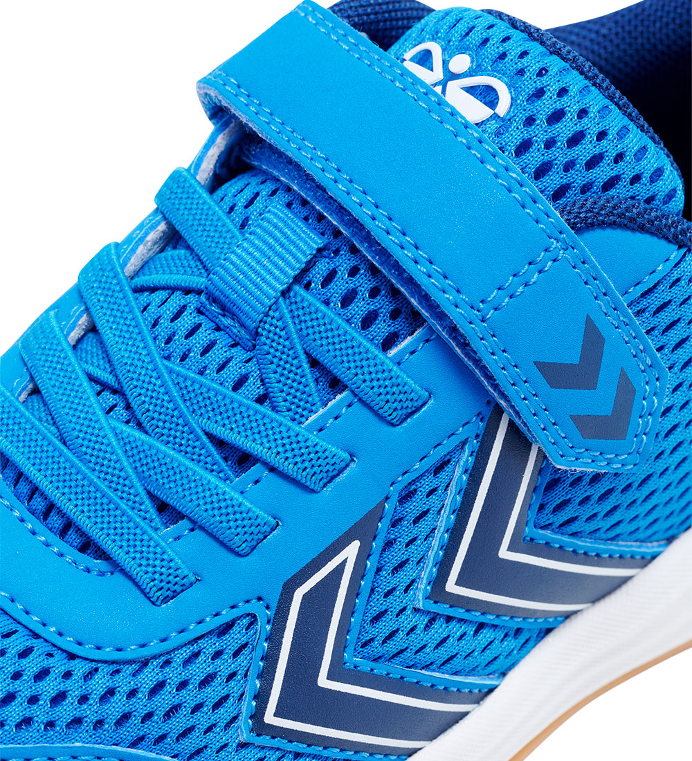 Hummel Sko - Multiplay Flex VC JR - Blå/Hvid