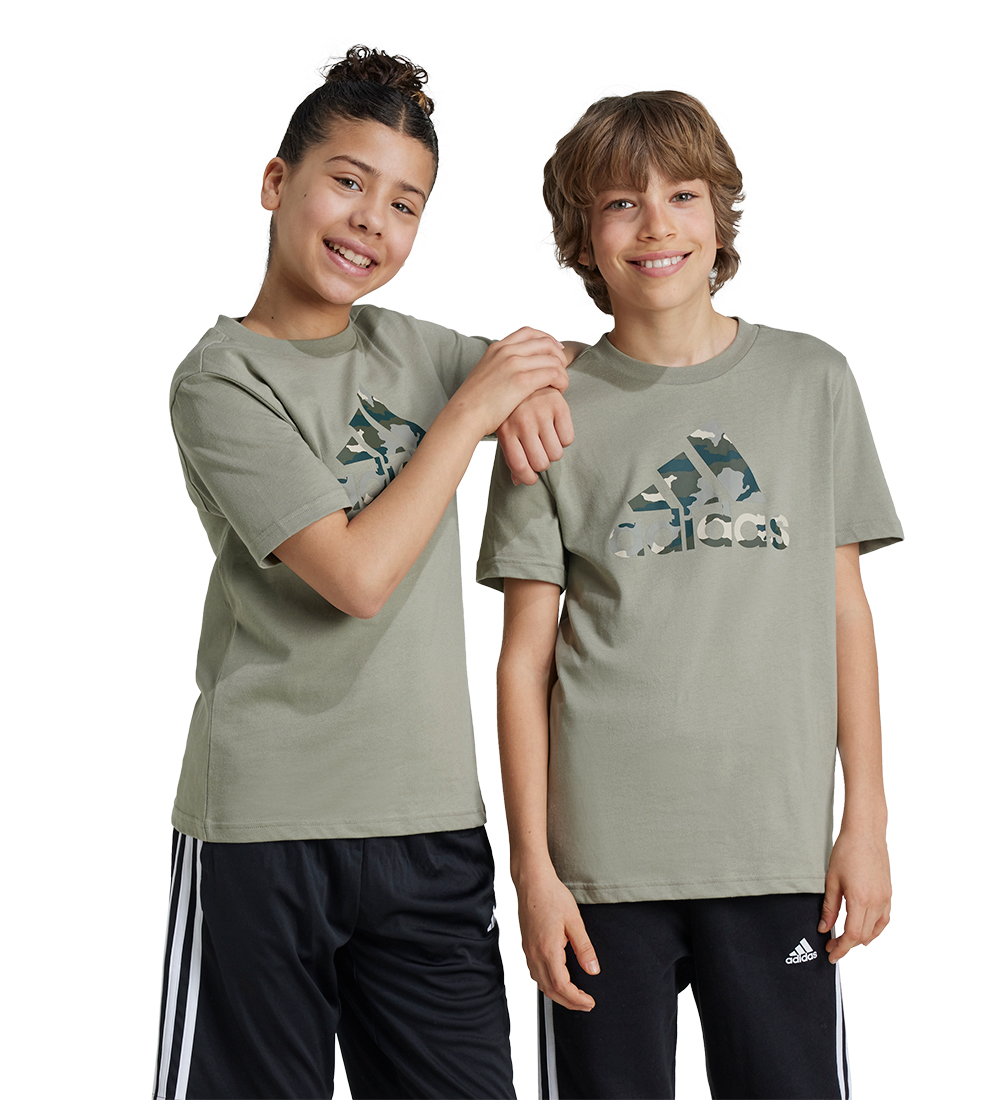 adidas Performance T-shirt - Camo - Army