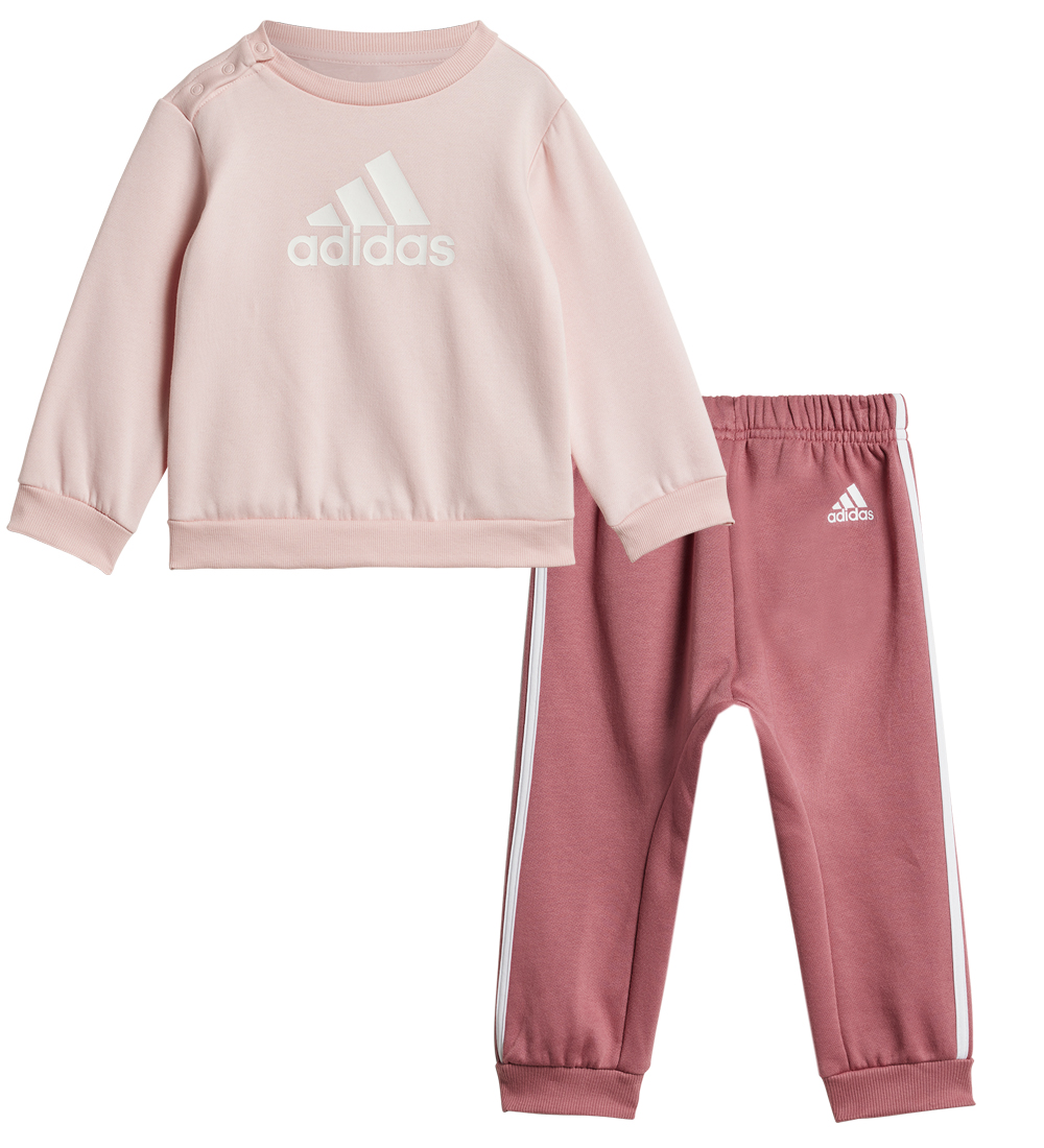 adidas Performance Sweatsæt - I Bos Logo Jog - Rosa