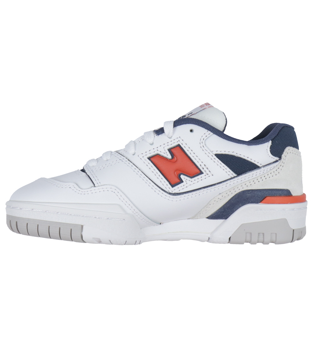 New Balance Sko - 550 - White/True Red