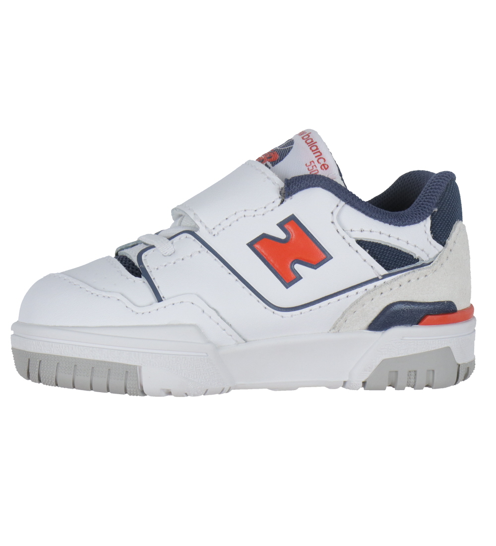 New Balance Sko - 550 - White/True Red